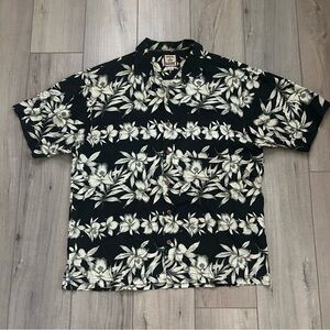 Tommy Bahama silk Aloha shirt sz Medium